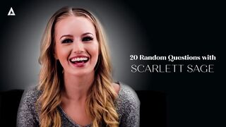 20 Random Questions – Scarlett Sage Gets Personal on Adult Time Сover