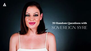 20 Random Questions – Sovereign Syre Gets Real on Adult Time Сover